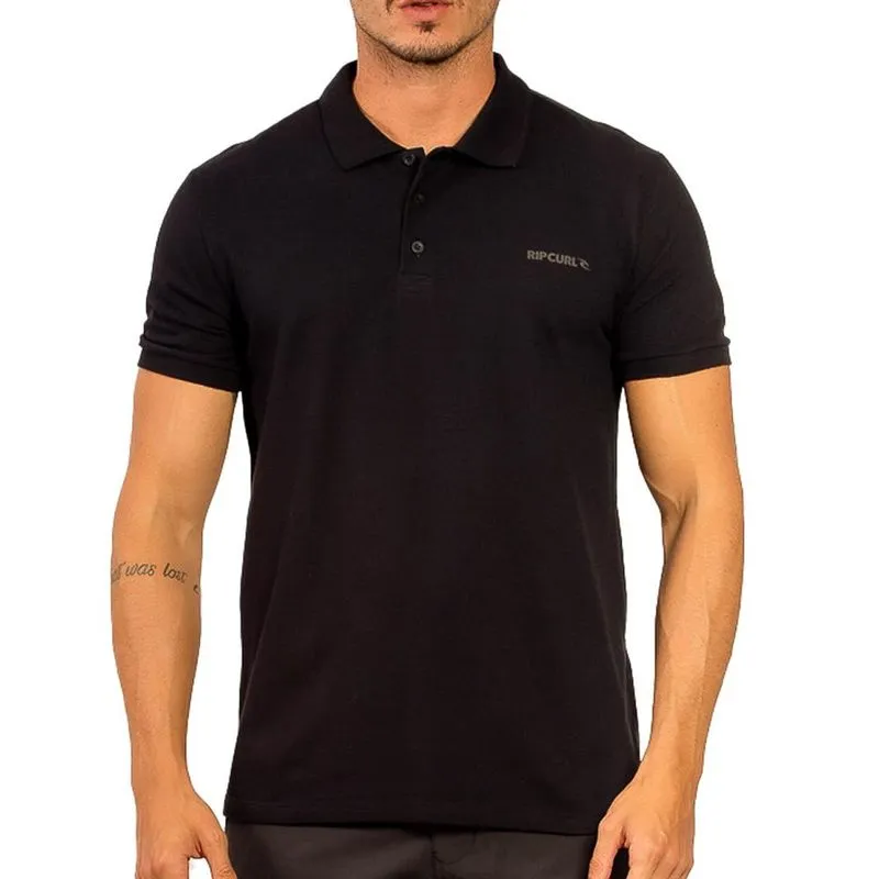 Camisa Rip Curl Basic Brand Blade Polo WT24 Masculina Preto GG / preto