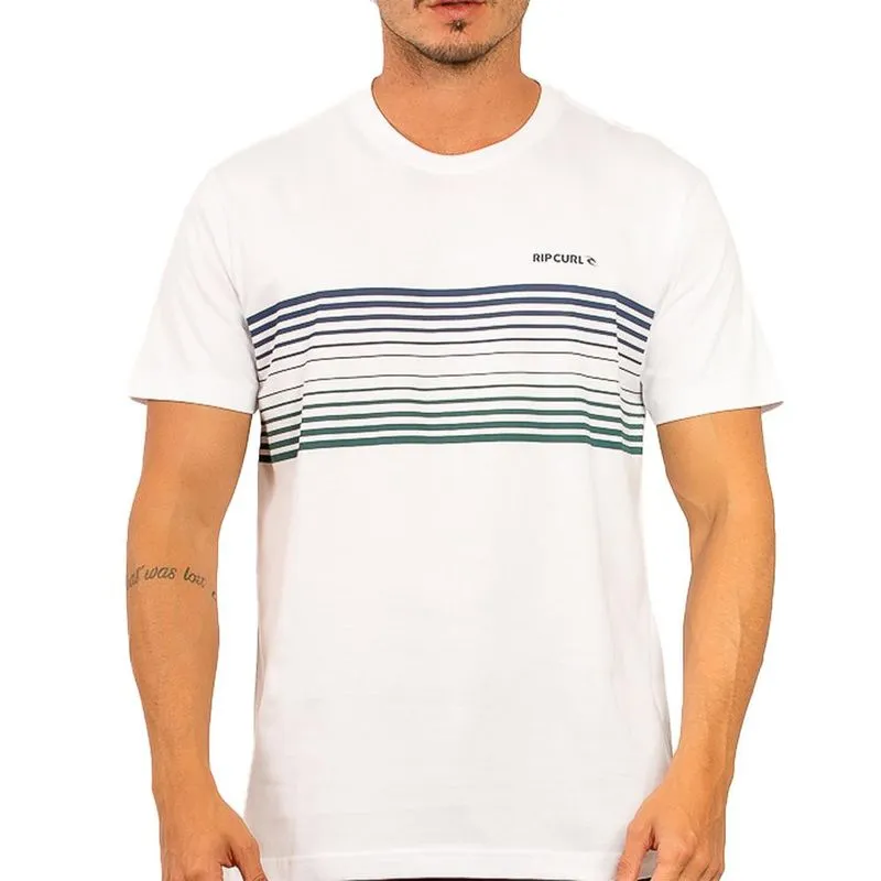 Camiseta Rip Curl Striples WT24 Masculina Bone P / bege