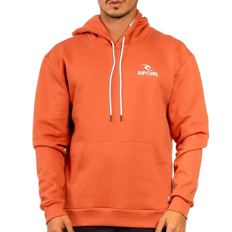 Moletom Rip Curl Canguru Brand Stack WT24 Terracota M / laranja