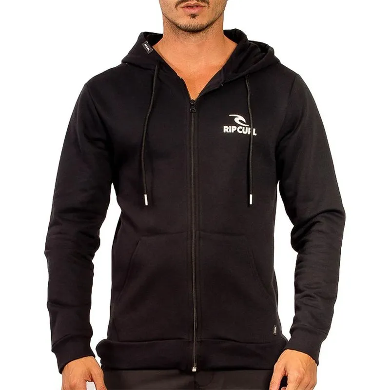 Moletom Rip Curl Aberto Brand Stack WT24 Masculino Black M / preto