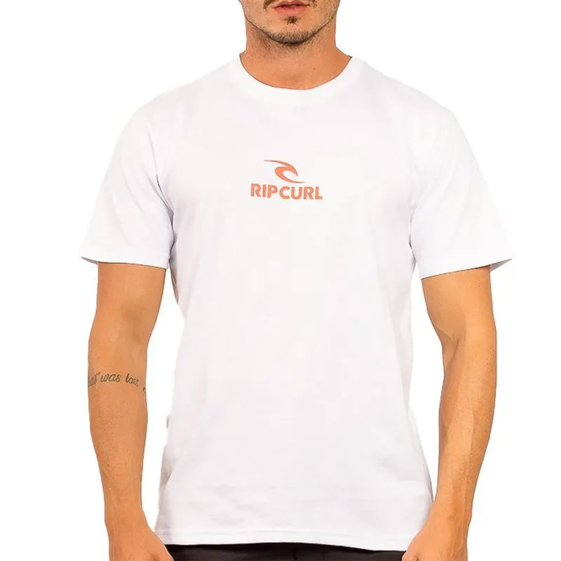 Camiseta Rip Curl Icon WT24 Masculina Branco GG / branco
