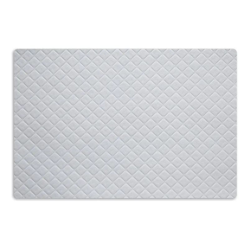 6 Jogo Americano Matelasse Branco Impermeável Pvc