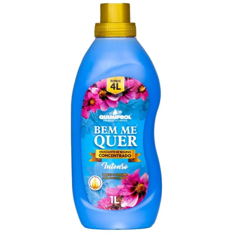 Amaciante De Roupas Concentrado Intenso 1l Perfume Intenso