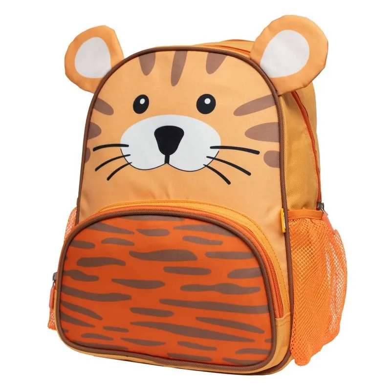 Mochila Infantil Bebe Creche Tigre George 14#