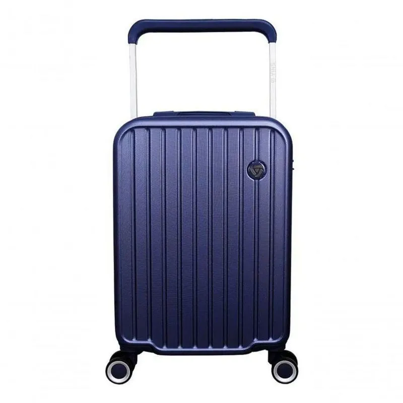 Mala De Viagem 20" Monaco P 4 Rodas Duplas Azul Ys21287 Yins