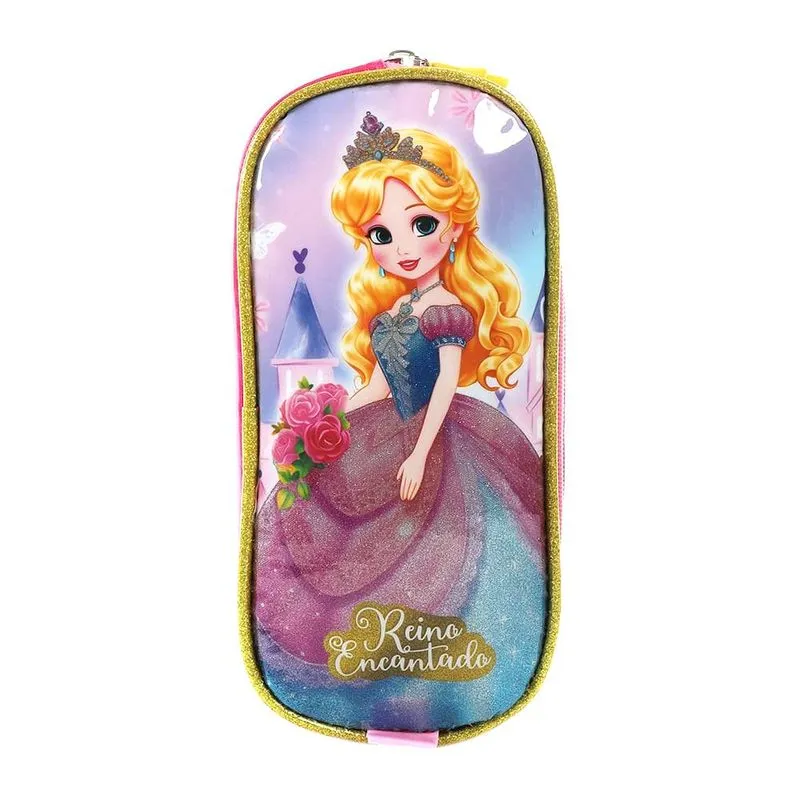 Estojo Infantil Fem Sortido Princesa Coroada YS42413-ES - Yins