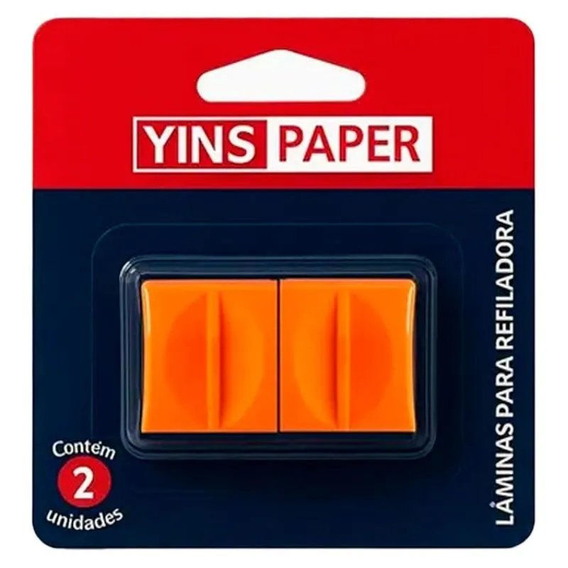 Lâmina Para Refiladora Yins Paper Com 2 Lâminas (MP)