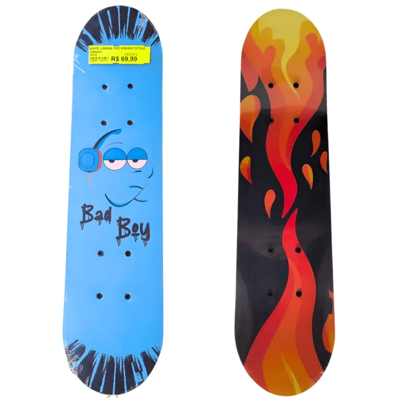 Skate Juvenil Energy Style- 79x20cm - Convoy