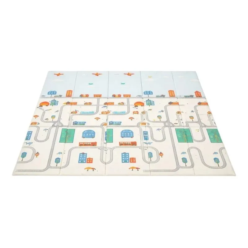 Tapete Infantil Dobrável Yins Kid Tatame Dupla Face 150x180cm YK1145 (MP)