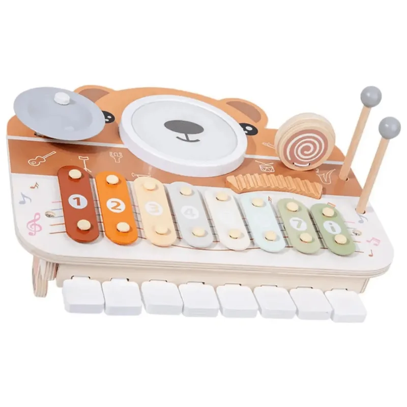 Brinquedo Musical Bandinha Urso - Yins Kids UNICA