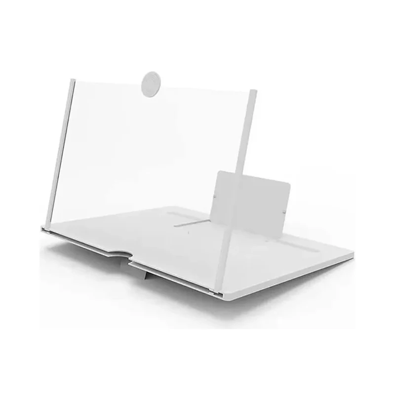 Ampliador de Tela 10 Polegadas com Suporte para Celular - Yin's Paper BRANCO