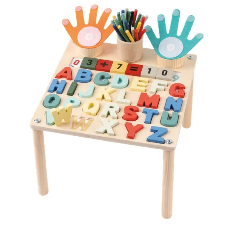 Quadro de aprendizagem do alfabeto - Yins Kids