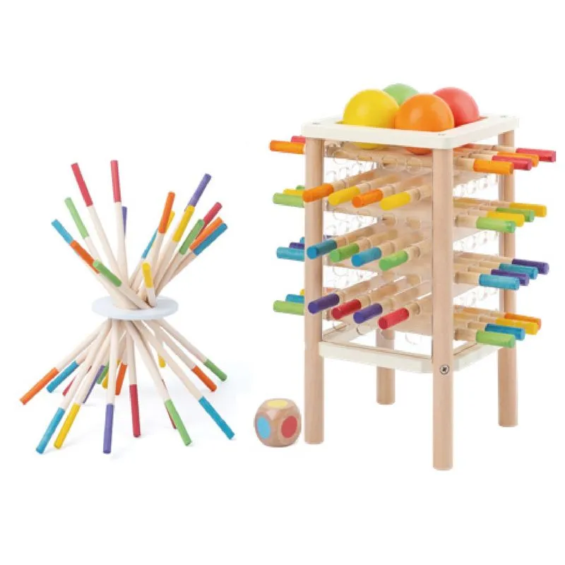 Jogo dos palitos hexagonal média - Yins Kids
