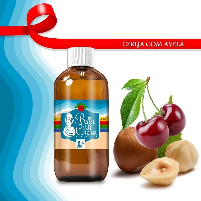 Essência Concentrada Lembrancinha 100ml - Cereja Com Avelã