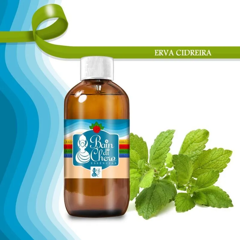 Essência Aromática Concentrada Vela100ml - Erva Cidreira