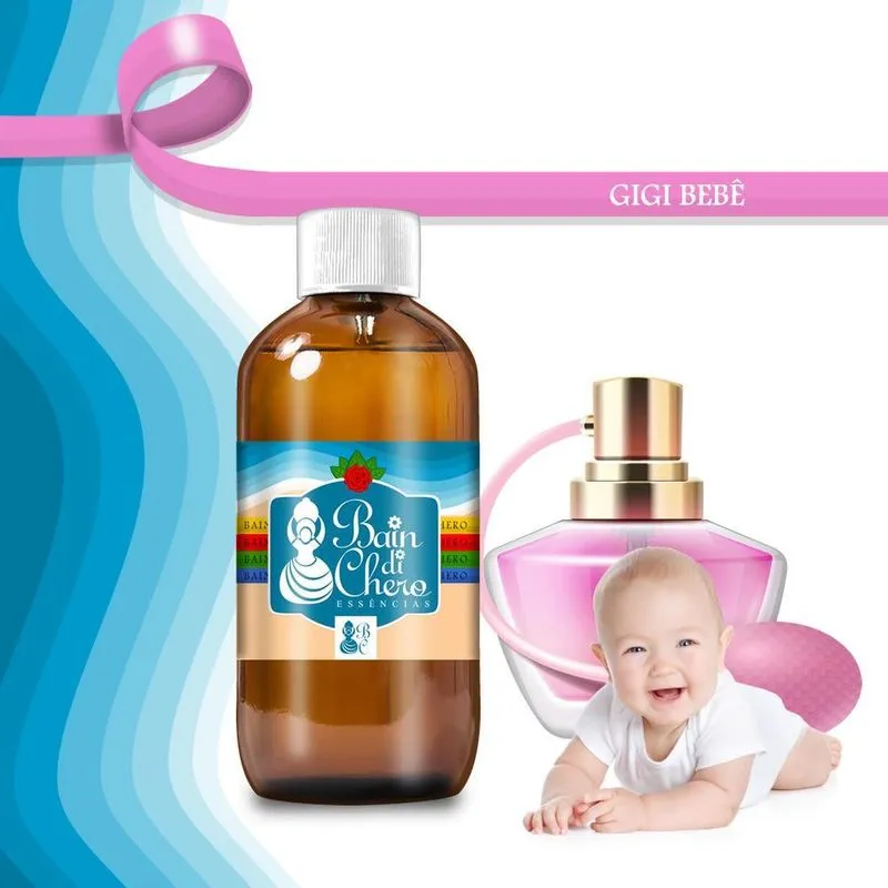 Essência Aromática Conc. Sabonete 100ml - Gigi Bebê