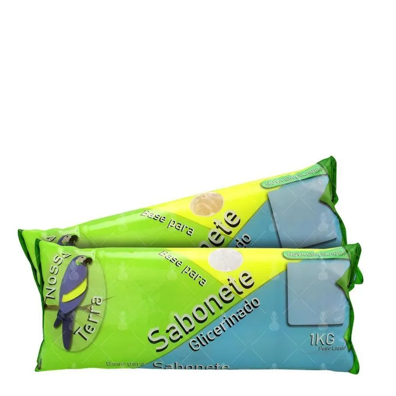 Base Nossa Terra Para Sabonetes 2kg - Transparente