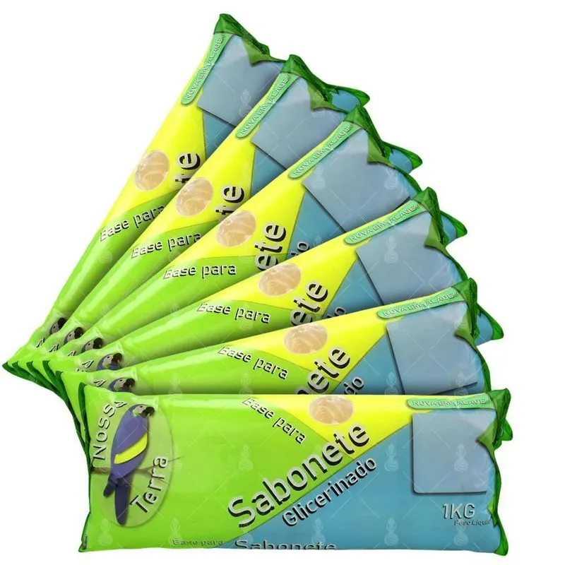 Base Glicerina Nossa Terra Para Sabonetes 6kg - Transparente