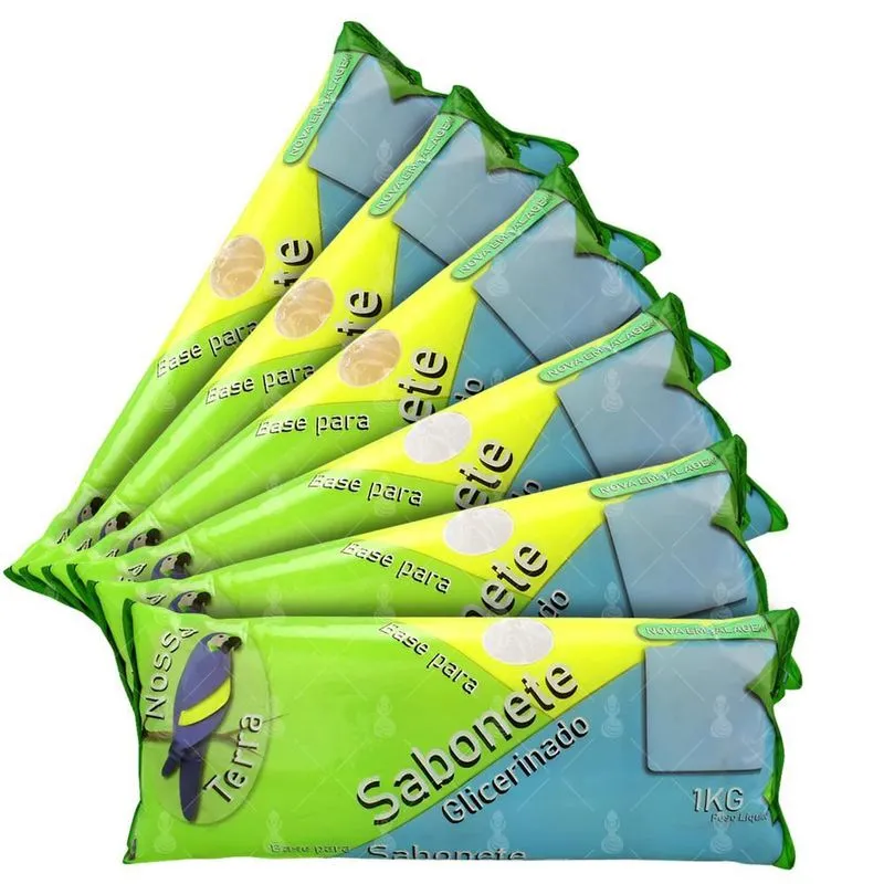 Base Glicerina Nossa Terra Para Sabonetes 6kg - Mista