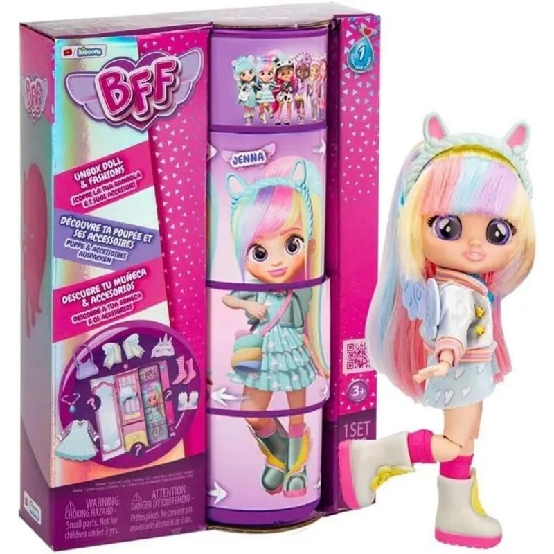 Boneca Cry Babies Bff Jenna - Multikids