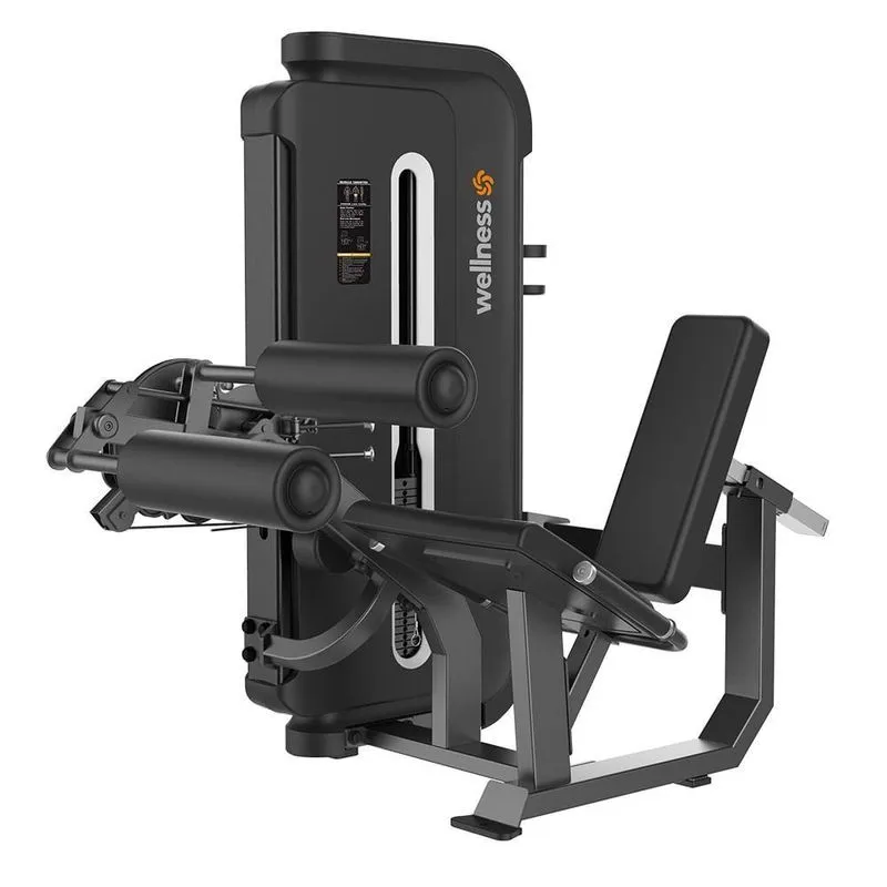 Dual Leg Extension-leg Curl New Classic Preto Wellness - Em354 Em354