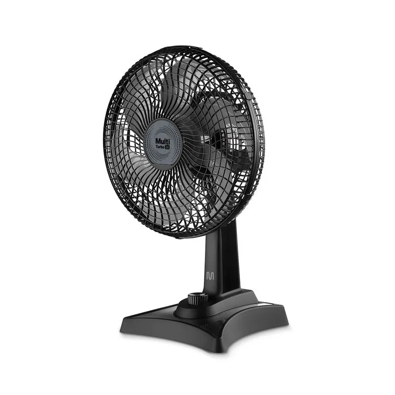 Ventilador de Mesa 30cm Turbo Six 220v-50w Preto Multi - VL304 VL304
