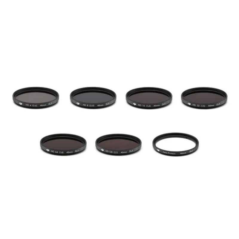 Jogo de Filtros de Luz DJI Zenmuse X7 DL/DL-S (DLX series) (Inspire 3/Inspire 2) BR - DJI314 DJI314