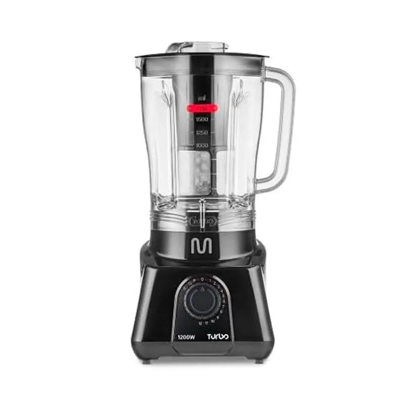 Liquidificador Multilaser Preto 127v 1200w 2,6l