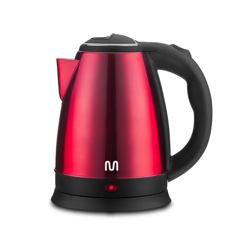 Chaleira Elétrica Inox Vermelha 1,8l 127v-1150w Multi - Go027