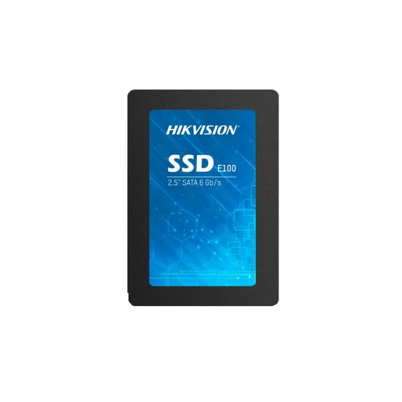 SSD Hikvision E100 1024GB, SATA III 2.5, Leitura 500MB/s, Gravação 470MB/s - HS-SSD-E100-1024GB