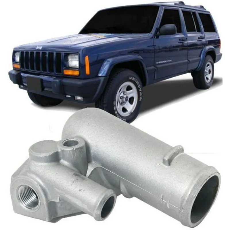 Carcaca Valvula Termostatica Jeep Cherokee 4.0 1993 À 2004