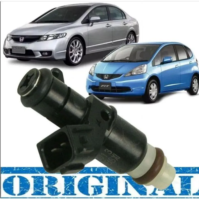 Bico Injetor New Civic 1.8 16v Gasolina Fit Original 6 Furos