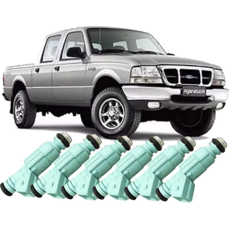 Kit 6 Bicos Injetores Ranger 4.0 1998 À 2001 - 0280155847