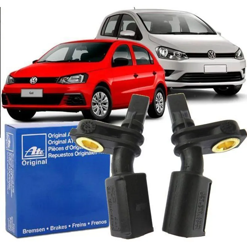 Par De Sensor Freio Abs Dianteiro Fox Polo Up Gol G5 G6
