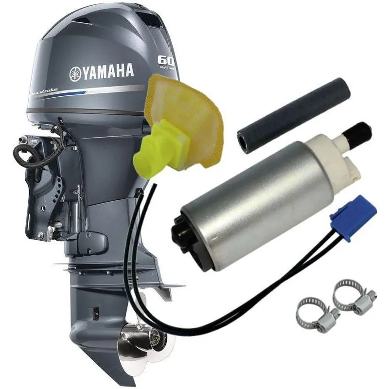 Bomba De Combustível Gasolina Motor De Popa Yamaha 60/90Hp