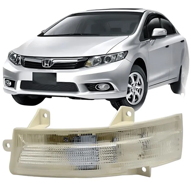 Pisca Seta Retrovisor New Civic De 2012 À 2016 - Ld Esquerdo