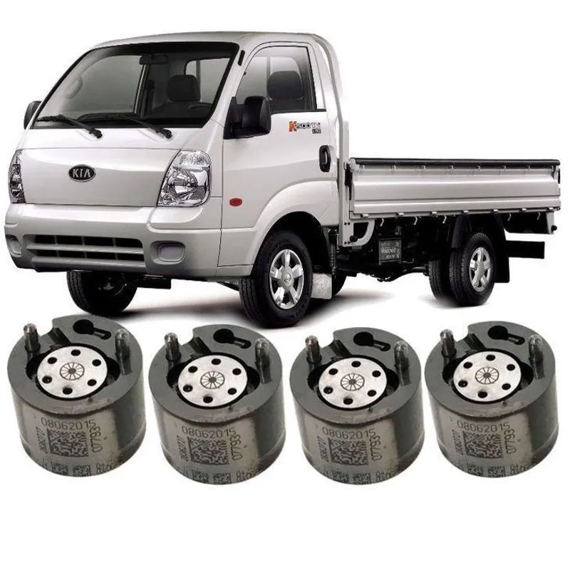 Kit 4 Válvulas Reparo Bico Injetor Delphi Hr 2.5 Kia 13 A 18
