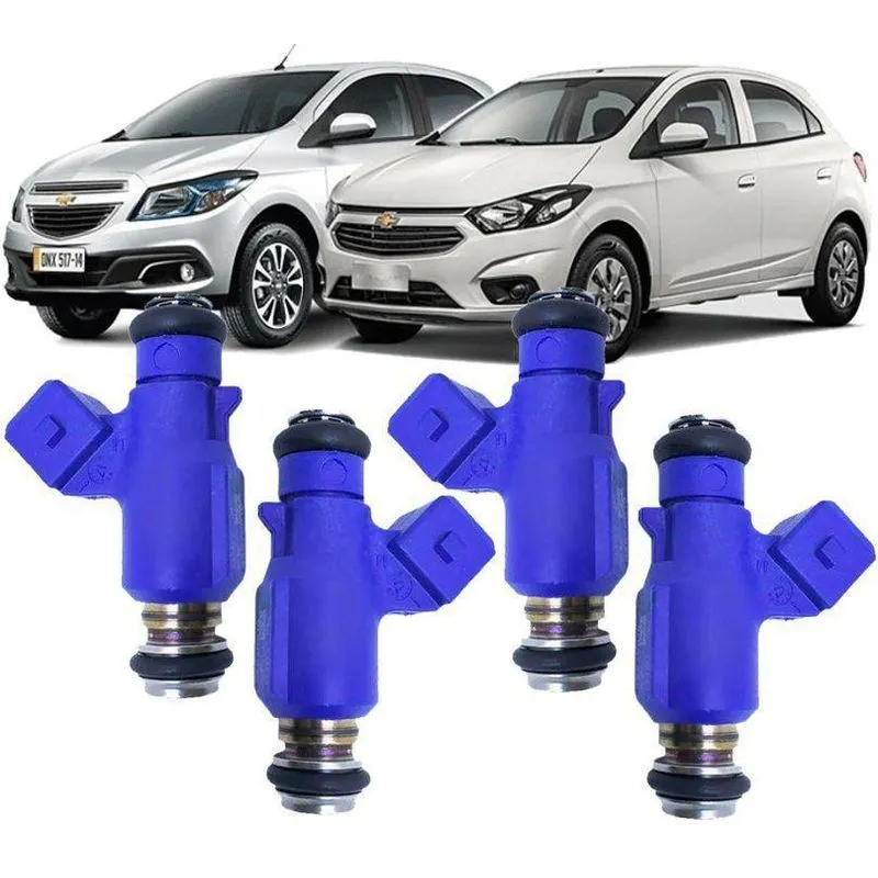 Kit 4 Bico Injetor Onix Prisma 1.0 8v Flex De 2013 À 2019
