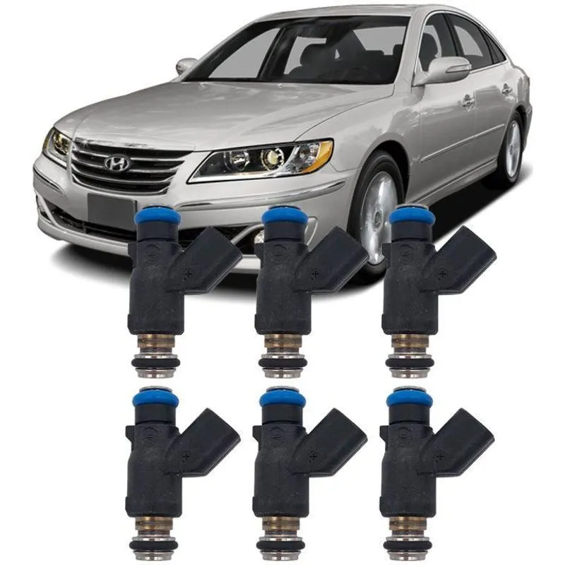 Kit 6 Bico Injetor Azera 3.3 V6 Gasolina