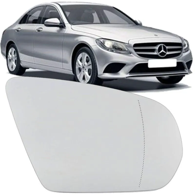 Lente Espelho Retrovisor Mercedes C180 C200 C250 2015-19 Dir