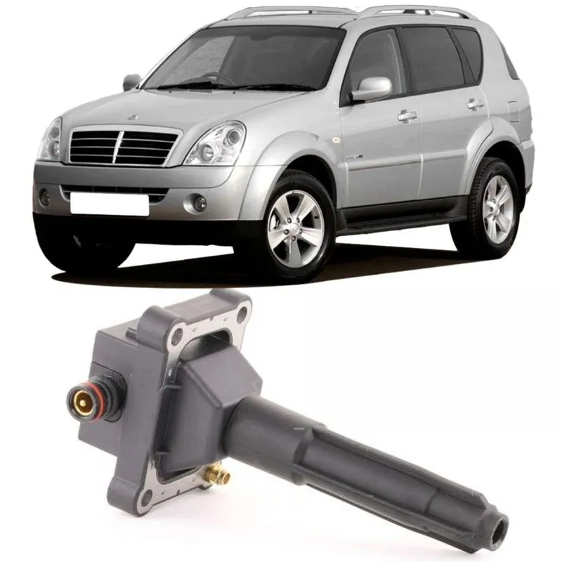 Bobina De Ignição Ssangyong Rexton Gasolina De 2007 A 2011
