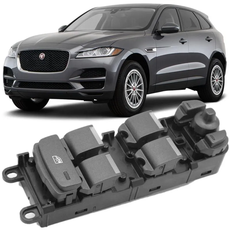 Comando Botao Vidro Eletrico F-pace De 2016 À 2020