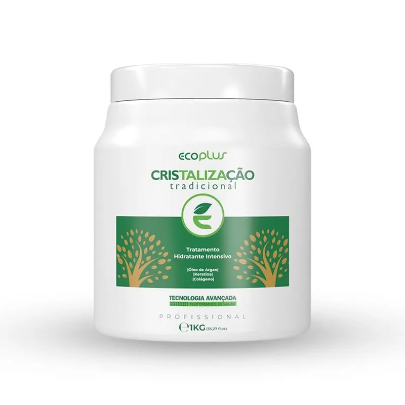 Pote Cristalização Capilar Argan Ecoplus (1x1kg)