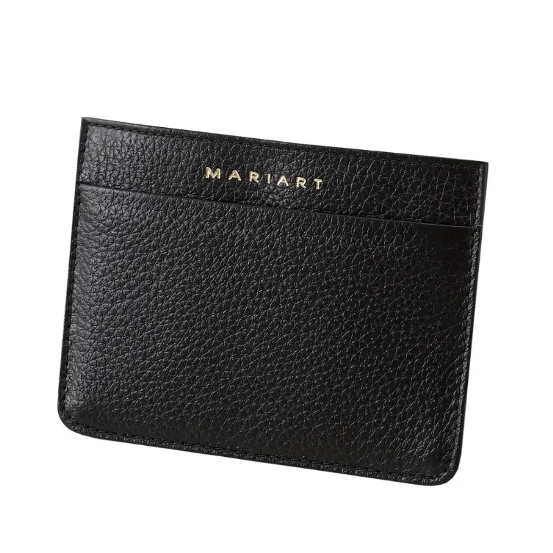 Porta-cartão Slim Mariart 665 De Couro Legítimo Feminino