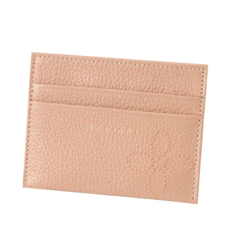 Porta-cartão De Couro Bovino Legítimo Feminino Mariart 720