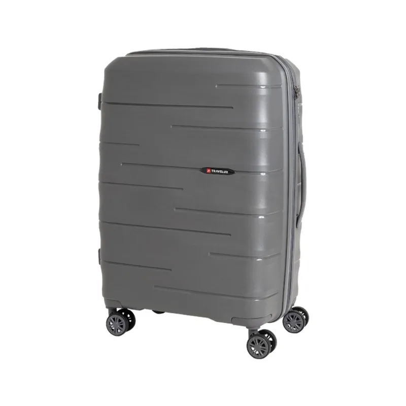 Mala Travelux Basel II Tamanho M – Polipropileno Cinza