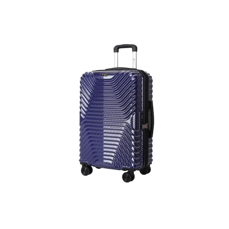 Mala De Bordo Travelux Samedan 10 Kg Azul - Expansível E Cadeado Tsa