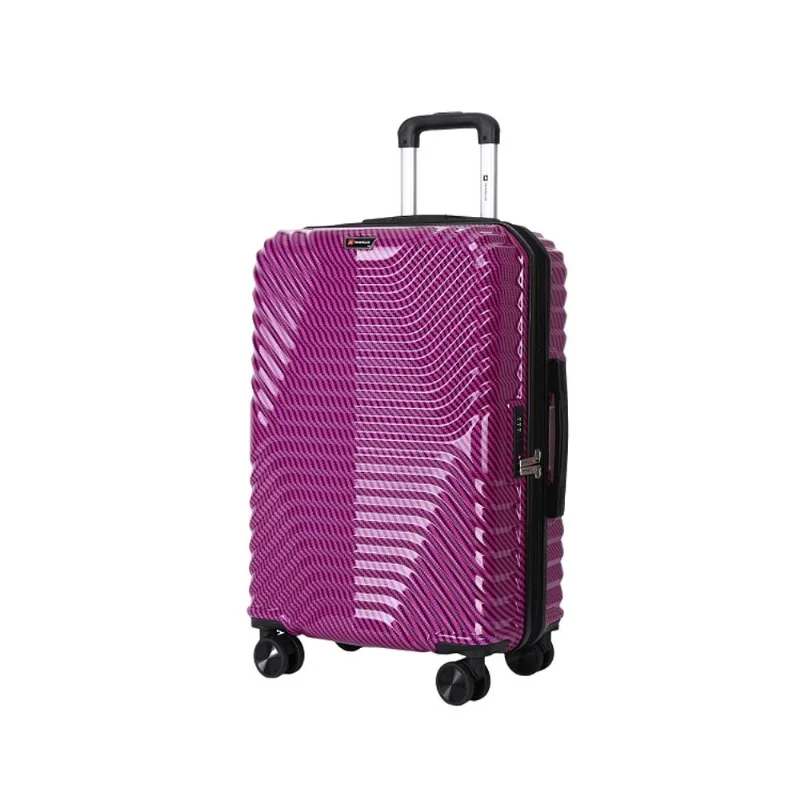Mala Travelux Samedan Média 23 Kg Roxa - Expansível E Cadeado Tsa