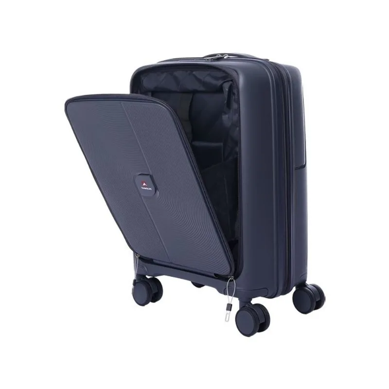 Mala Travelux Engelberg Ii Pequena 10 Kg – Expansível Cinza