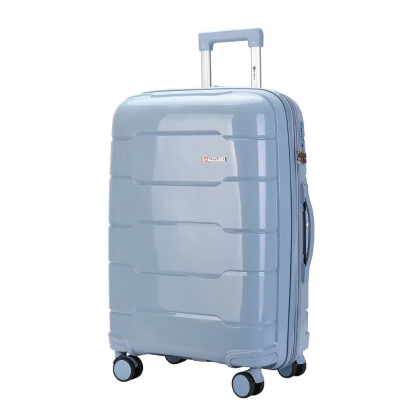 Mala Travelux Wengen Grande 32 Kg Azul – Expansível E Cadeado Tsa